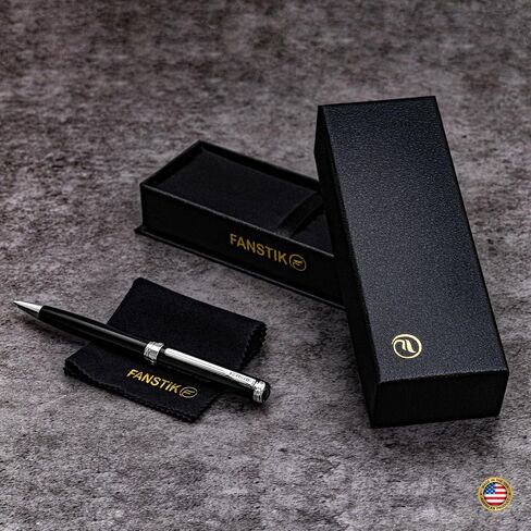 Personalized Luxury Gold Rollerball pens (MADE IN USA) Fancy Pen, Real 24K Gold Plating, Best Rollerball Gift Set for Men and Women, Professional Executive Gift Set (Lux Custom-Roller Gld) in Saudi Arabia