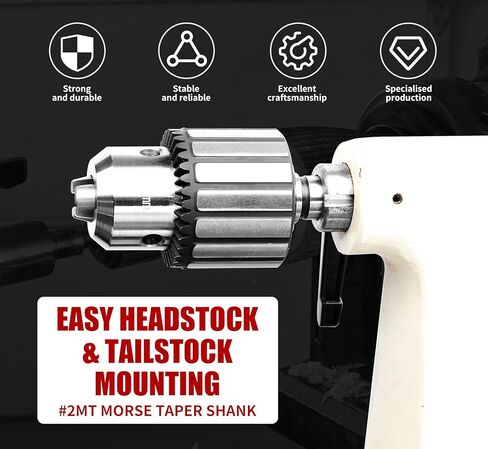 ظرف مثقاب عالي التحمل من النوع الرئيسي مقاس 1/2 بوصة مع أربور #2MT in Kuwait