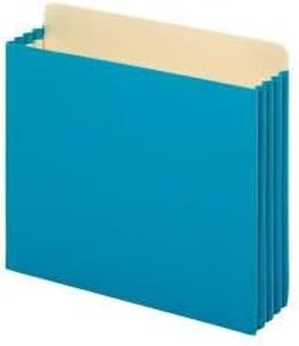 Pendaflex FC1524PBLU File Cabinet Pockets, Straight Cut, 1 Pocket, Letter, Blue (Box of 10) in Saudi Arabia