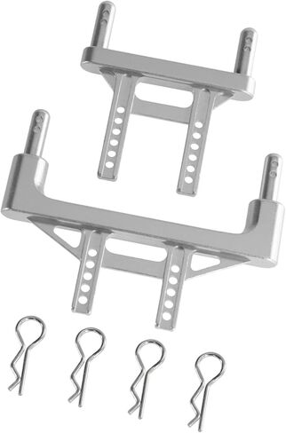 Dynwave RC CAR CAR الأمامي الأعمدة القشرة الخلفية 1/16 RC مركبة جسم تركيبات قطع الغيار جزء إكسسوارات ترقية المعادن أعمدة قذيفة ل Q130 in Kuwait