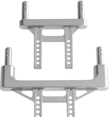 Dynwave RC CAR CAR الأمامي الأعمدة القشرة الخلفية 1/16 RC مركبة جسم تركيبات قطع الغيار جزء إكسسوارات ترقية المعادن أعمدة قذيفة ل Q130 in Kuwait