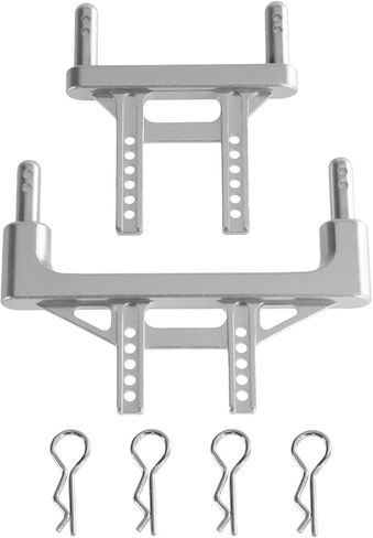 Dynwave RC CAR CAR الأمامي الأعمدة القشرة الخلفية 1/16 RC مركبة جسم تركيبات قطع الغيار جزء إكسسوارات ترقية المعادن أعمدة قذيفة ل Q130 in Kuwait