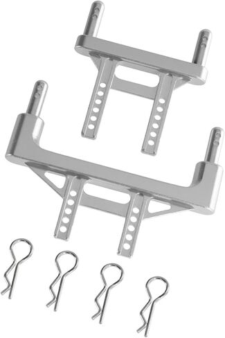 Dynwave RC CAR CAR الأمامي الأعمدة القشرة الخلفية 1/16 RC مركبة جسم تركيبات قطع الغيار جزء إكسسوارات ترقية المعادن أعمدة قذيفة ل Q130 in Kuwait