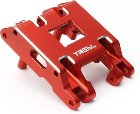 TREAL TRX4MT CENTRY CENTER SKID PLATE Aluminium 7075 HOIPS ERDADES FOR 1/18 TRX-4MT F-150 K10 MONSTER TRACK (Black) in Saudi Arabia