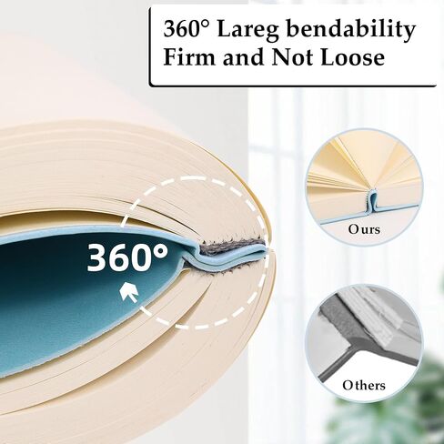 Thick Blank Journal Notebook 720 Pages No Lines Soft Leather Blank Notebook for Women Drawing Book Memo Writing Sketch Diary Notebook (Blue Blank Notebook) in Saudi Arabia