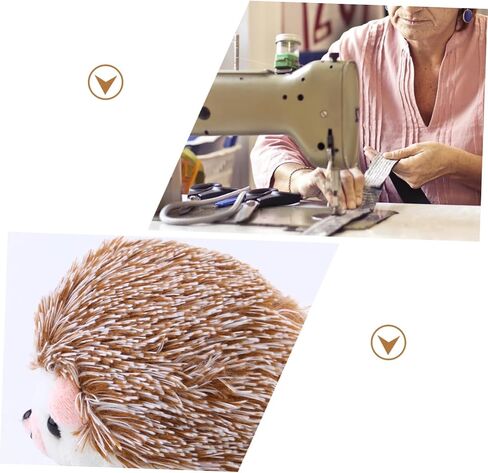 EXCEART 2pcs Pin Bag Sewing Pin Storage Sewing Pin Pillow Fabric Hand Sewing Needles Plush Pillow Stuffed Hedgehog Needle Pincushion Patchwork Pin Holder Sewing Pincushion Cloth Supplies in Saudi Arabia