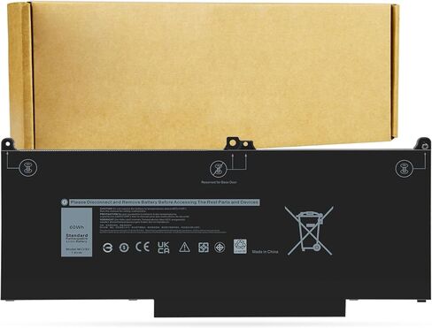 Futurebatt Performance Laptop Battery Replacement for Dell Latitude E6120 E6220 E6230 E6320 E6320xfr E6330 E6430s Series, p/n 312-1241 312-1242 FRROG [Li-ion 11.1v 5200mah] in Saudi Arabia