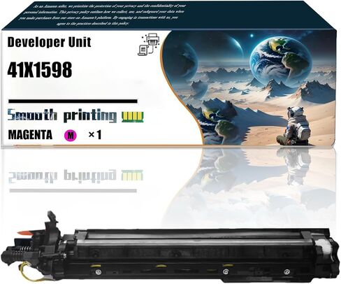 Replacement Parts Developer Unit 41X1598 Compatible with Lexmark CS921de CS923de CX920de CX921de CX922de CX923dte Printers, Contains Chip and Clear Printing (4 Pack Black) in Kuwait
