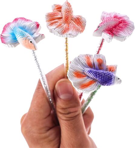 Fish Training Wand for Betta Starter Betta Kits Tail Training Stick Aquariums Wand Betta Fish Wand Fishtank Decoration in Saudi Arabia