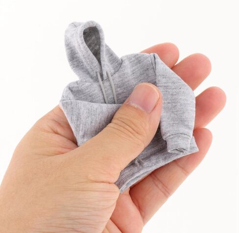 Yiju 3X 1:12 Man's Sweatshirt Outfit,1/12 Scale Figure Doll Clothes,Pants+Hoody Outfit Costume for 6 inch Action Figure Clothes Toy in Kuwait