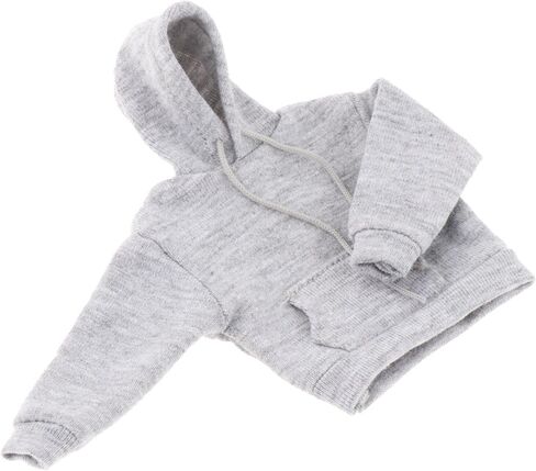 Yiju 3X 1:12 Man's Sweatshirt Outfit,1/12 Scale Figure Doll Clothes,Pants+Hoody Outfit Costume for 6 inch Action Figure Clothes Toy in Kuwait