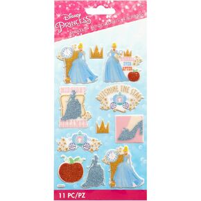 EK SUCCESS/AMERICAN CRAFTS Cinderella Disney DIM GLTR STKR