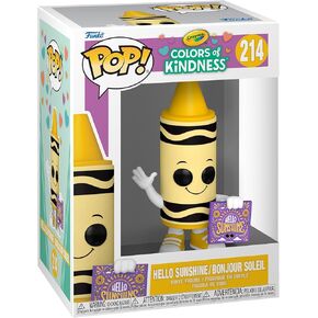 Funko Pop Collectible Toy Figure Yellow Crayon - Sunshine Grumpy Fairies 42 - Crayola - Collectable Vinyl Figure - Gift Idea - Official Merchandise - Toys for Kids & Adults - Ad Icons Fans