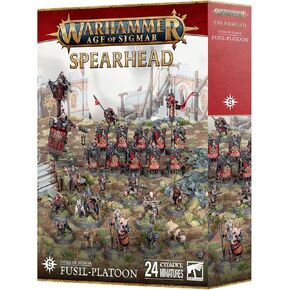 Warhammer Age of Sigmar – Cities of Sigmar Fusil-Platoon | 24 Miniature Spearhead Army Set