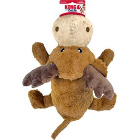 Kong Cozie Jumbo Marvin The Moose - XL Sized Plush Dog Toy for Large and X-Large Breeds