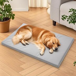 Dog Pad,23"x 36"Dogs Crate Pad,Indoor Non-Slip & Waterproof Dog Mat,Easy Wipe Clean in Seconds，Sleeping for Floor，Car,Sofa,Crate