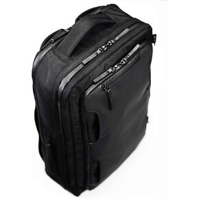 Taskin ONE X | Carry-on/Day-use Large Travel Laptop Backpack for Men | Double Expandable Convertible 18L/33L/45L