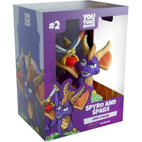YouTooz Spyro و Sparx 3.5 "شخصية فينيل - شخصيات Spyro و Sparx من سلسلة ألعاب الفيديو الكلاسيكية