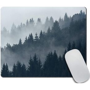 Non-Slip Rectangle Mousepad, Multicolor Dog Paws Mouse Pad for Home, Office and Gaming Desk