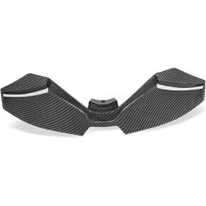 MT-09 SP 2024-2025 Front Spoiler Winglet Kit - Aerodynamic Downforce for MT09 Naked Bike(Black-B)