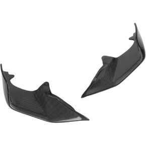 Spoiler Separator, 2X Carbon Fiber Car Front Bumper Splitter Lip Diffuser Spoiler Guard Cover Compatible for Lexus GS350 F-Sport 2013 2014 2015 Body Kit
