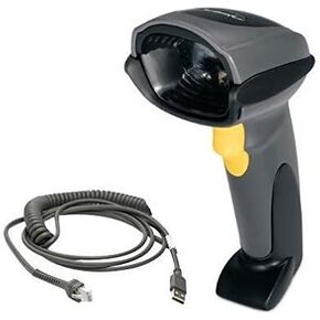 Symbol DS6707 2D/1D/QR Handheld Barcode Scanner with Extended Coiled USB Cable (Renewed)
