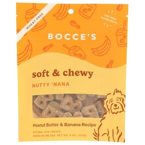 Bocce's Bakery Nutty Nana Soft & Chewy Dog Treat, 6 OZ