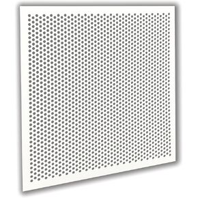 بلاط/بلاستيك أبيض معدة مع 3/8 بوصة الثقوب #4994W-100-375-1PACK