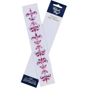 DMC Charles Craft Bookmark 14 Count 9.75"X2" - White