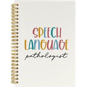 Psychology Therapist Gifts Journal Notebook, Mental Health Therapy Office Supplies, School Counselor Vintage Butterfly Hardcover Spiral Notebook 5.5x8.3 Inch