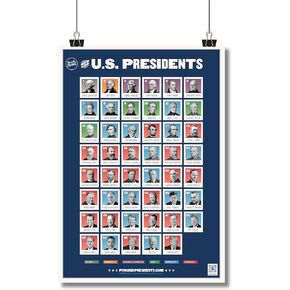 The U.S. Presidents | 19" x 27" Classroom Poster | Social Studies | U.S. History | Civics | Government