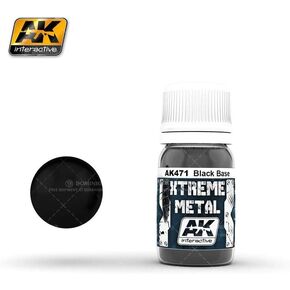 AK Interactive Extreme Metal Paints - Blackbase