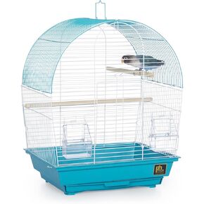 Prevue Pet Products South Beach Dome Top Bird Cage, Teal (SP50071),14 1/8" L x 11 1/4" W x 18 1/8" H
