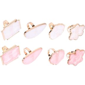 صفيحة خلط ألوان DIY 8pclly 8pcs لفن الأظافر متعدد الاستخدام