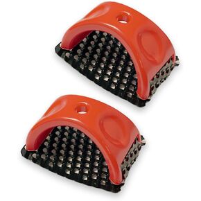 2 Pack Clay & Wood Rasp Tool with Ergonomic Handle - Shaping & Smoothing Tool for Pottery, Woodworking, and Ceramics, Ultra Sharp Steel Blade