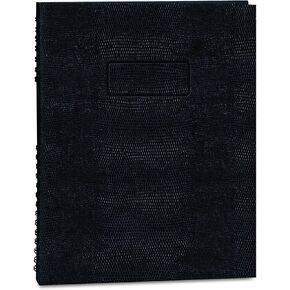 Blueline EcoLogix 100% Recycled NotePro Notebook, Black, 11 x 8.5 inches, 200 Pages (A10200E.BLK)