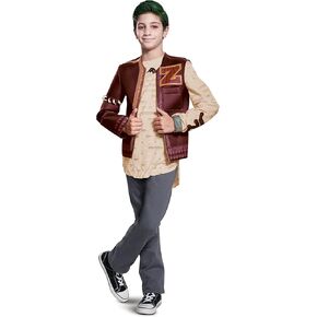 Disguise Disney Zombies Zed Deluxe Boys' Costume Red, Large/(10-12)