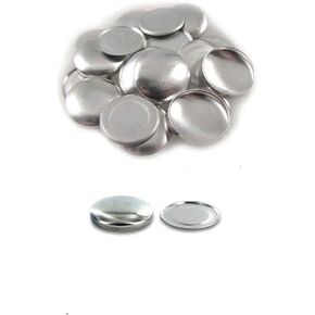 Cover Buttons - 1 1/2" (Size 60) - Flat Backs - Qty 75