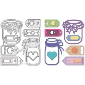 UNICRAFTALE 5Pc Sea Animals Cutting Dies for Card Making Ocean Starfish Shell Die Cuts Metal Cutting Die for Scrapbooking Summer Dies Stencil DIY Embossing Paper Album Craft Deco