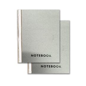 RippleTriple Lay-Flat Hardcover Notebook, set of 2, Blank/Graph paper, Ideal for Drawing and Unleashing Creativity, A5 100 Pages (2 Graph Notebooks, Premuim White)