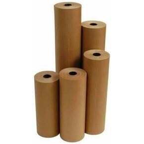 12" 30# 1200' Brown Kraft Paper Roll Shipping Wrapping Cushioning Void Fill