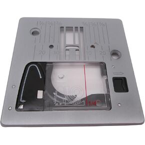CKPSMS Brand -1PCS Needle Plate Complete #68015372 Compatible with/Replacement for Singer Brand HD660, HD6800 Heavy Duty Sewing Machines
