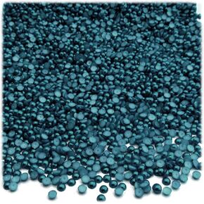 1,440pc Pearl Finish Half Dome Beads, Round, 3mm, Jewel Tone Mix