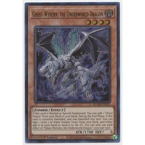 Ghost Wyvern, The Underworld Dragon - BLMR-EN025 - Ultra Rare - 1st Edition