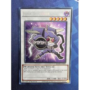 Junk Warrior (Chibi Art) - BLMM-EN009 - Secret Rare - 1st Edition