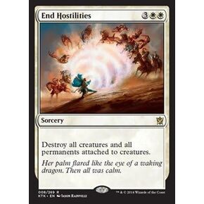 Magic: the Gathering - End Hostilities (008/269) - Khans of Tarkir