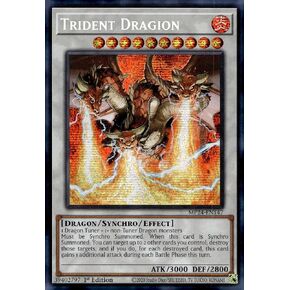 Trident Dragion - MP24-EN147 - Prismatic Secret Rare - 1st Edition