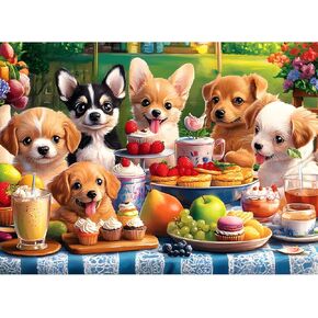 300 Piece Puzzles for Adults, Jigsaw Puzzles 300 Pieces for Adults Kids Candy Shop Puzzle Adult Puzzle 300 Piece Recycled Cardboard Challenging Puzzles Game Family Activity Birthday Gift 20.5x15inch