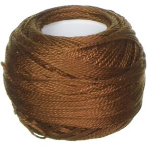 DMC 116 8-433 Pearl Cotton Thread Balls, Medium Brown, Size 8
