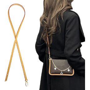 Genuine Vachetta Leather Shoulder Bag Strap Replacement for Handbag or Purse